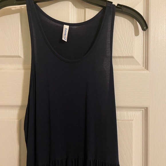 Navy Blue Maxi - Picture 3 of 4